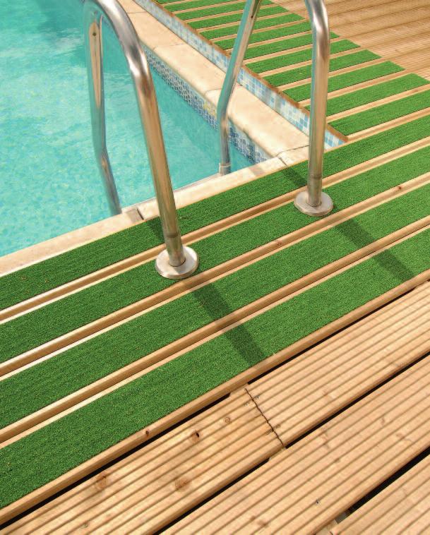 GRASSEDECK GrasseDeck brings a new dimension to decking, creating a softer aesthetic working well in contrast to hard landscaping materials.
