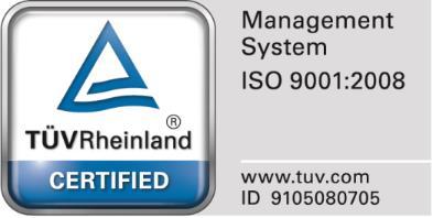 OUR QUALITY MANAGEMENT An integrated QMS structure ISO 9001:2008 Certification General