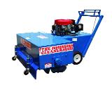 The machine is easy to operate and quickly and efficiently cleans steel and concrete flat deck surfaces.