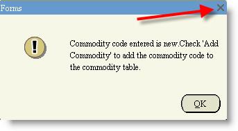 Always replace the default description for the Commodity Code. Using Vendor terminology, enter COMPLETE information (including ALL necessary detail), with catalog and/or part number(s) first.