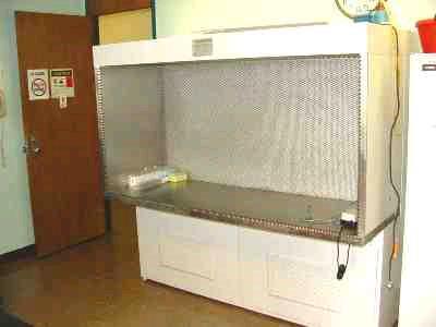Laminar Flow Hoods HEPA filtration Protects work surface only NO personal or