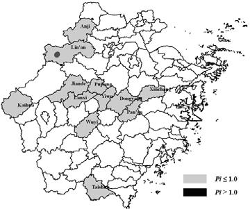 Assessment and Mapping of Heavy Metals Pollution in Tea Plantation Soil of Zhejiang Province Based on GIS 73 As shown in the table, the average concentrations of As, Cd, Cr, Hg, Pb, Zn, Cu and Ni