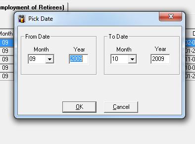 month Reporting Period, then Retrieve. b. Then Right Click and Select Duplicate at the bottom of the popup menu.