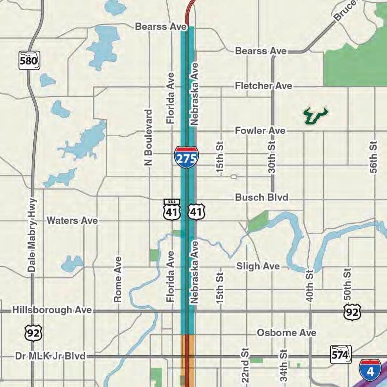 I-275 North of Downtown Tampa TBD Fall 2020 ALL DATES TENTATIVE Project
