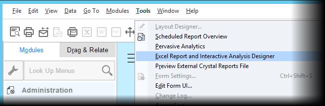 Excel Reports Reporting tool based on Excel.