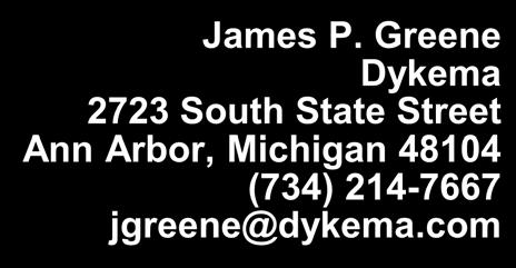 Michigan 48104 (734) 214-7667 jgreene@dykema.