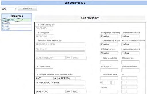 Edit W-2 s If your W-2 contains an error, you can edit it to correct the mistake.