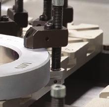 Hexagon experts help customers find the best method to hold the part on the CMM, including the design and production of custom fixtures that will not only save inspection