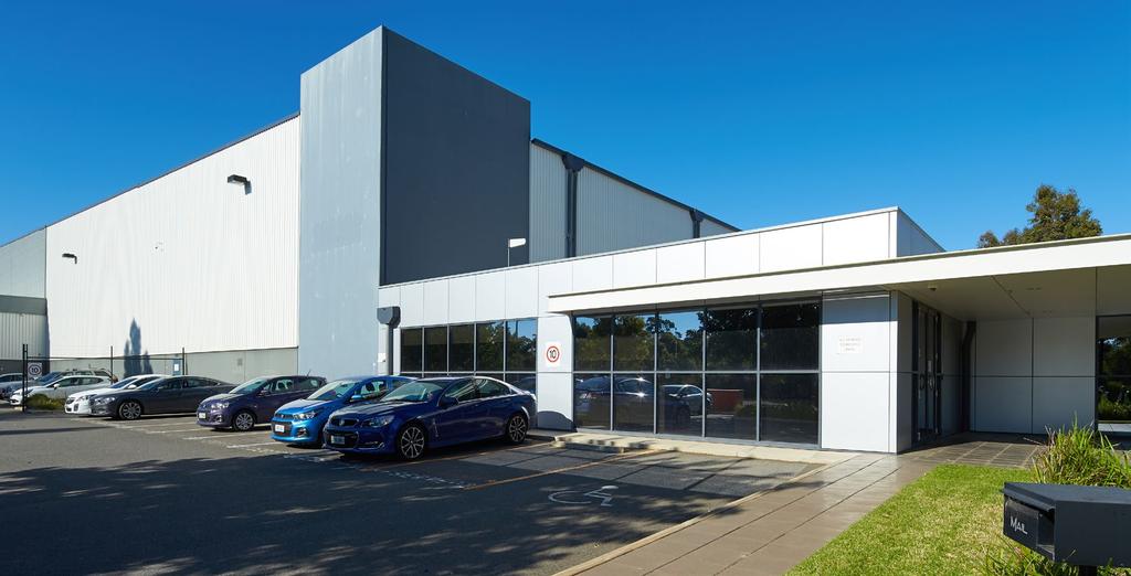 LOGISTICS RE SOUTH AUSTRALIA PURLING DC 122-132 Purling Avenue, Edinburgh Parks This large scale, latest generation logistics facility offers two street frontages with potential for prominent signage