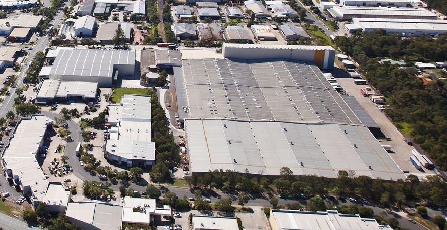 LOGISTICS RE QUEENSLAND ACACIA RIDGE INDUSTRIAL ESTATE 1502 Beaudesert Road, Acacia Ridge Acacia Ridge Industrial Estate provides a variety of building types including highly flexible older style