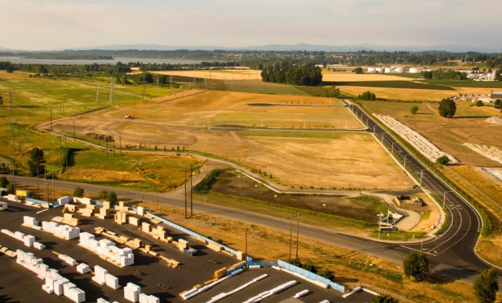 CENTENNIAL INDUSTRIAL PARK Deconstructed farm in 2010 to