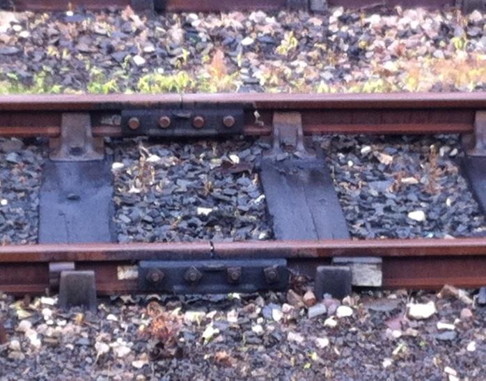 Development of Rail Fixings Historically jointed rail used Maximum 37m rail lengths Fishplate joints with gaps left between rails Rail