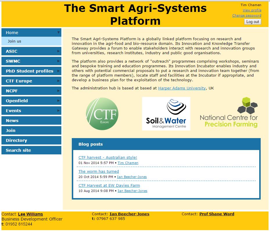 Join the Smart Agri-Systems Platform for