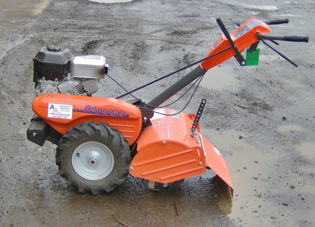 Rototiller Front and