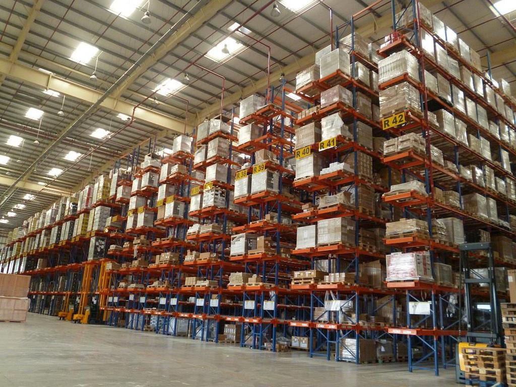 State-of-the-Art Warehousing Facilities WAREHOUSE HIGHLIGHTS ISO 9001 2008 Certified Facilities are strategically located to cater for all ports, airports Total