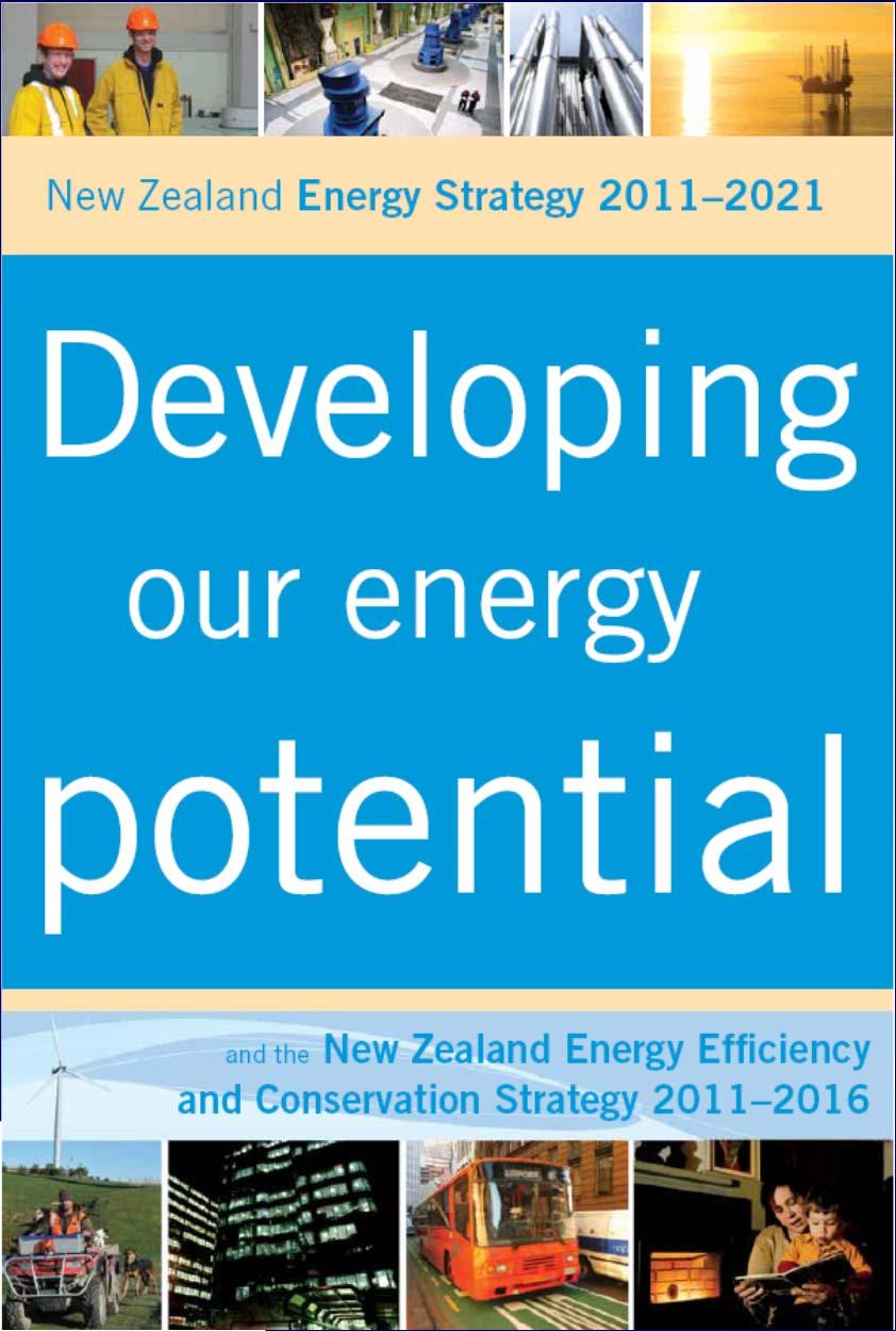 NZ Renewable Energy Strategy (www.med.govt.