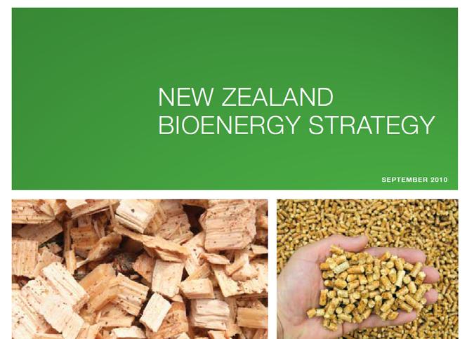 NZ Bioenergy Strategy 2010 Proposed by Bioenergy Association New Zealand (BANZ) in