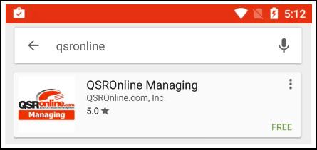 Managing App QSROnline Managing App was specifically designed with managers in mind.