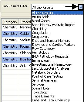Microbiology results can be viewed on the Microbiology Viewer tab. NOTE Pay attention to the date range.