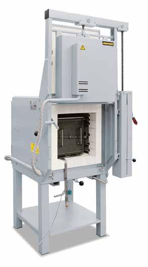 Tmax 1200 C Recommended operating temperatures up to 1100 C, at operating temperatures up to 1150 C increased wear of the protective gas box must be expected Dual shell housing with rear ventilation,