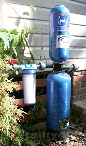 Whole House Water Filter Inline at the point of entry Find dual purpose product that
