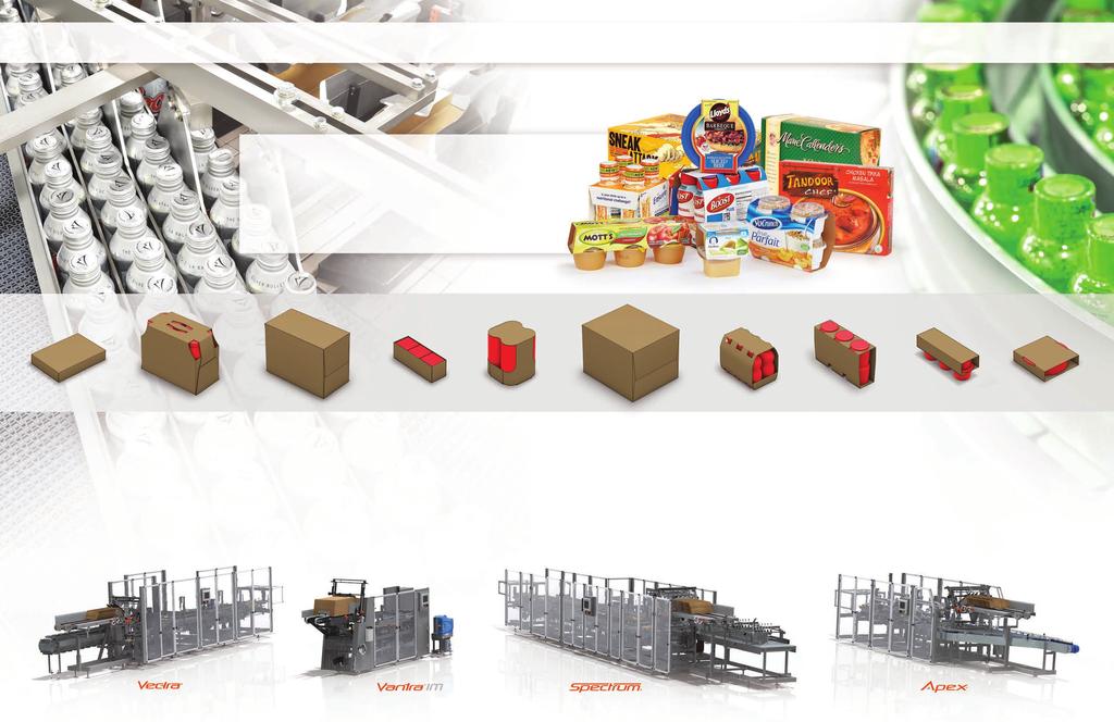 Cartoning, Sleeving, and Multipacking Highly adaptable, exceptional efficiencies, maximum package appeal Our paperboard cartoners, sleevers, and multipackers offer solutions for a wide variety of