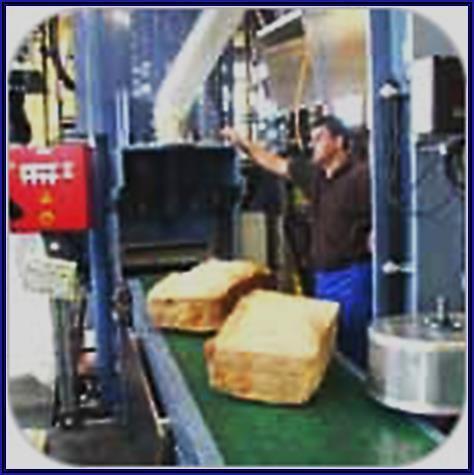 In that it is not possible to feed rubber bales continuously into an extrusion process. The rubber bales need to be pre-handled for a continuous feed into the PRE.