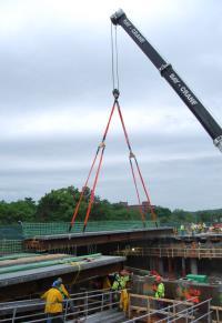 closure pours Use link slabs for multi-spans