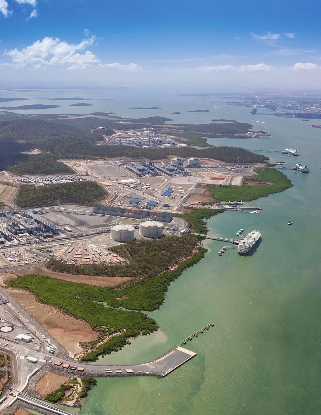 23 46 20 S 151 11 38 Curtis Island LNG Projects Queensland, Australia INFRASTRUCTURE