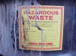 Firms that produce more than 220 lbs/mo must have permit stating how wastes will
