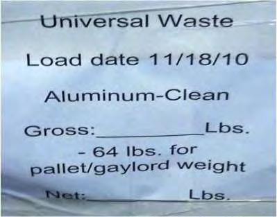 or Universal Waste (