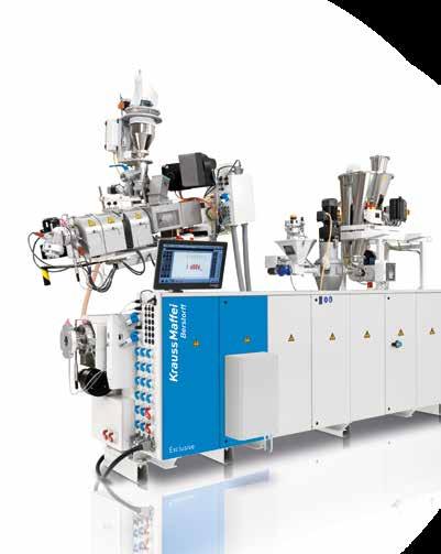 7 Coextrusion solution for production of PVC foamcore pipes Direct extrusion system The core of your pipe extrusion system the KraussMaffei Berstorff extruder Twin-screw and single-screw extruders