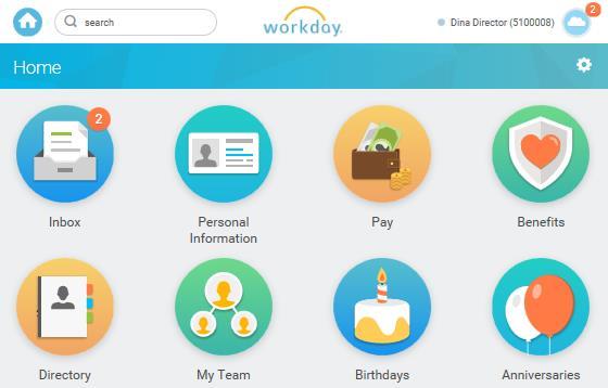 1. Log in to Workday 2. Click Inbox Manage Business Processes NOTE: Steps will vary based on the role.