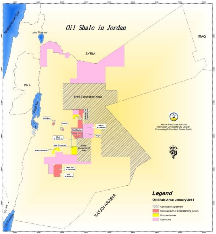 Arabian Corporation for Oil Shale (SACOS) Memoranda of Understanding The GoJ represented by MEMR signed seven Memoranda of Understanding with national and international companies who are interested