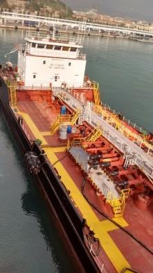 coast Multimodal transport test for LNG logistics supply chain