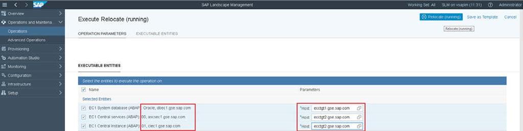 Run a new SAP LaMa Mass Prepare operation to mount the SAP instance file systems described in the export paths of SAP LaMa at Configuration > Systems > SID > Mount points.