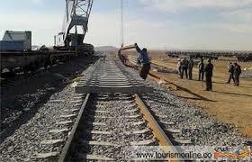 Ways to facilitate rail transport Completing missing links Rail connection with Afghanistan - Construction of Sangan in Iran up to the border of Afghanistan namely Shamtiq finished.