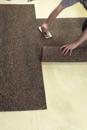most floor finishes such as ceramic, porcelain and natural stone tiles and soft floor coverings such as vinyl, wood and carpet.
