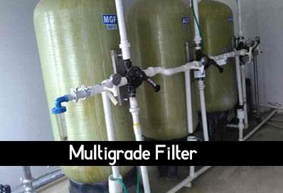 Multi grade filter is a depth filter that makes use of coarse and fine media mixed together in a fixed proportion.