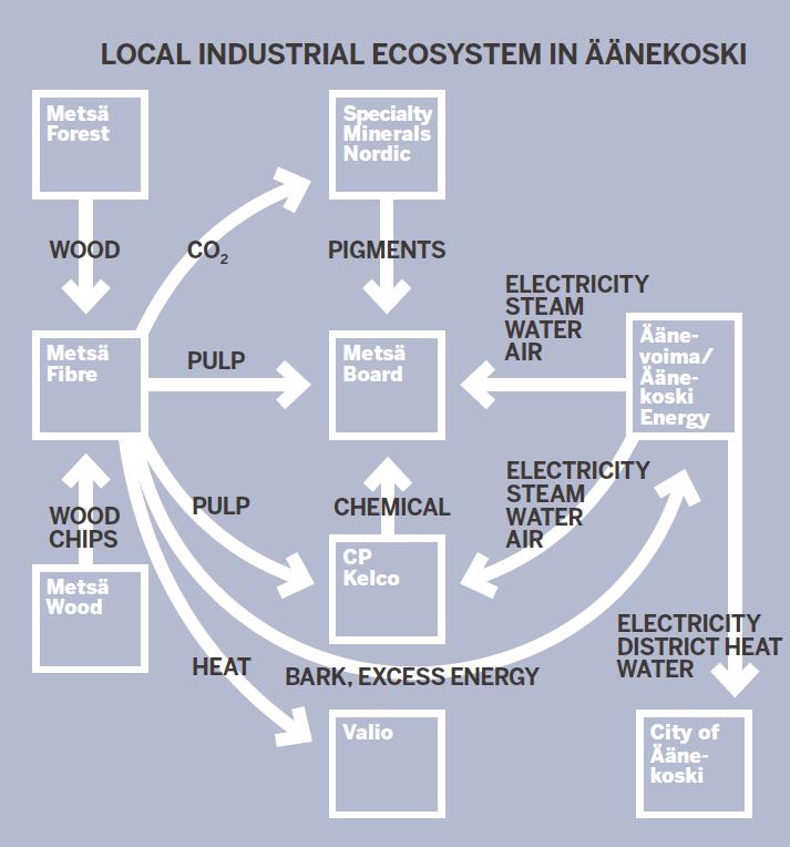 Local business ecosystem in Äänekoski