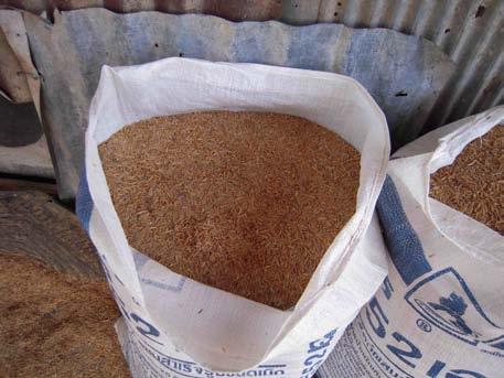 Characteristics Straw and husks are totally different Husks Uniform in size Dry At factory level