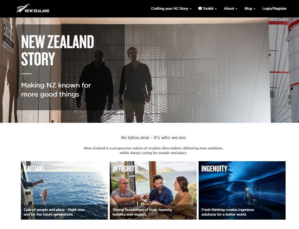 Vision Mātauranga Ko tātou enei It s who we are. This is the landing page for The New Zealand Story.