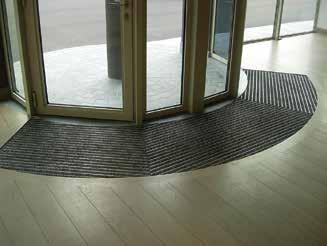 Nomad Optima+ Open Nomad TM Optima+ Open Entrance Matting is a rigid-framed, open construction matting designed for use in internal recessed wells.