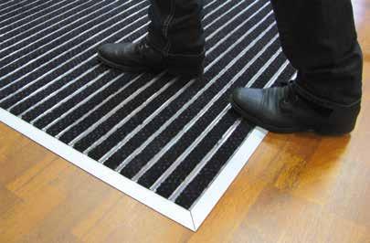 Nomad Optima+ Slim Colour options Black Grey Brown Blue Product reference Nomad TM Optima+ Slim Entrance Matting allows building owners to combine all the performance advantages of aluminium-framed