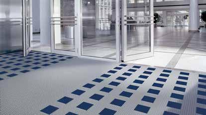 Incorporating carpet fibre technology, the matting range has since been widely expanded to include everything from outdoor matting for extreme conditions, to modular systems for the ultimate in