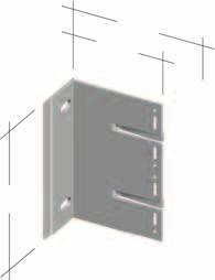 ALLFACE SMART FIXING SYSTEMS The critical element and basis of a fixing system is the wall bracket. It decides the layout of the facade s substructure.