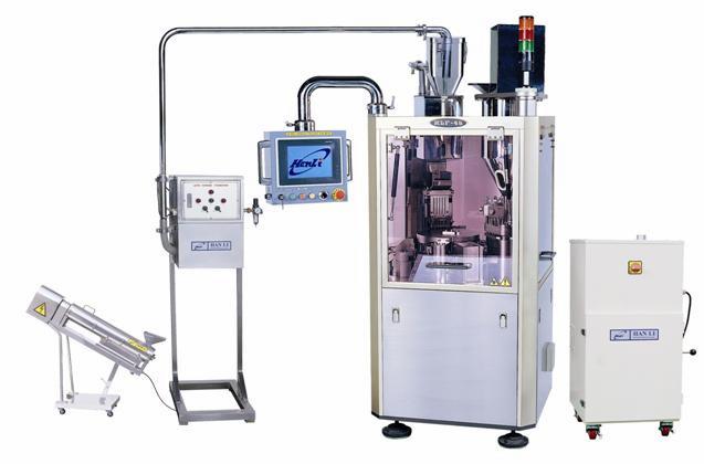 Capsule Filling Machine and the Options Capsule Polishing Machine Powder Loading System Dust Collector The advantage of the HL Pharm Tech Capsule Polishing