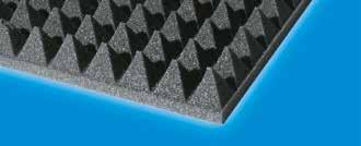 K-FLEX PRODUCTS K-FLEX K-FONIK P K-FONIK P is a sound absorption material manufactured with a pyramid-shaped surface, It is the ideal acoustic insulation solution for rooms etc.