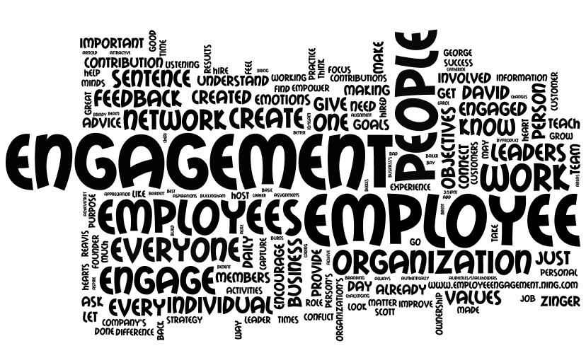 Employee Engagement Advice in One Sentence Created by 52 Members of the Employee Engagement Network Image created in wordle The Employee Engagement Network www.