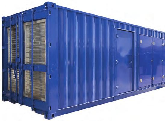 containerized system designed to be installed on the deck of a vessel with minimal retrofit to the vessel.